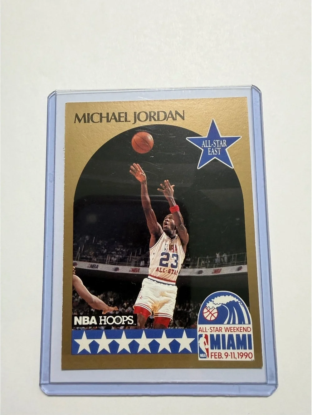 1990 Michael Jordan NBA All-Star Weekend Basketball Trading Card - Miami